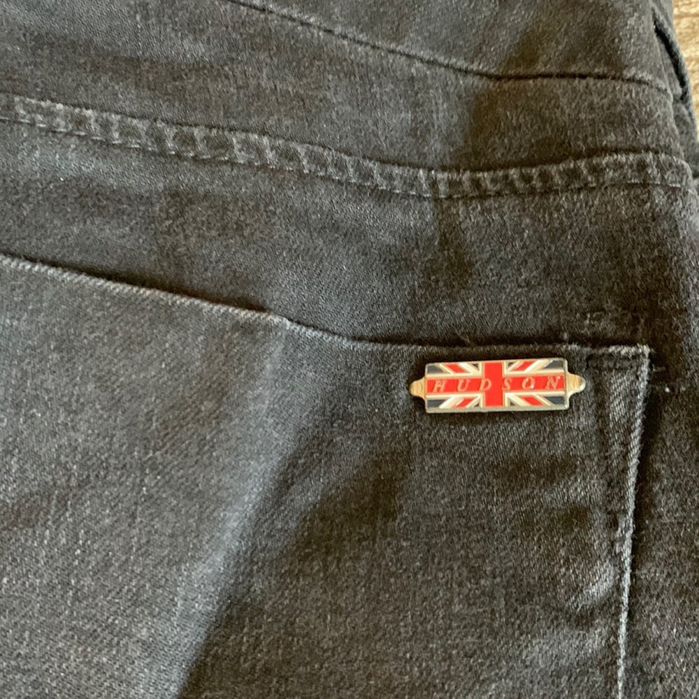 Hudson Black Skinny Jeans 25